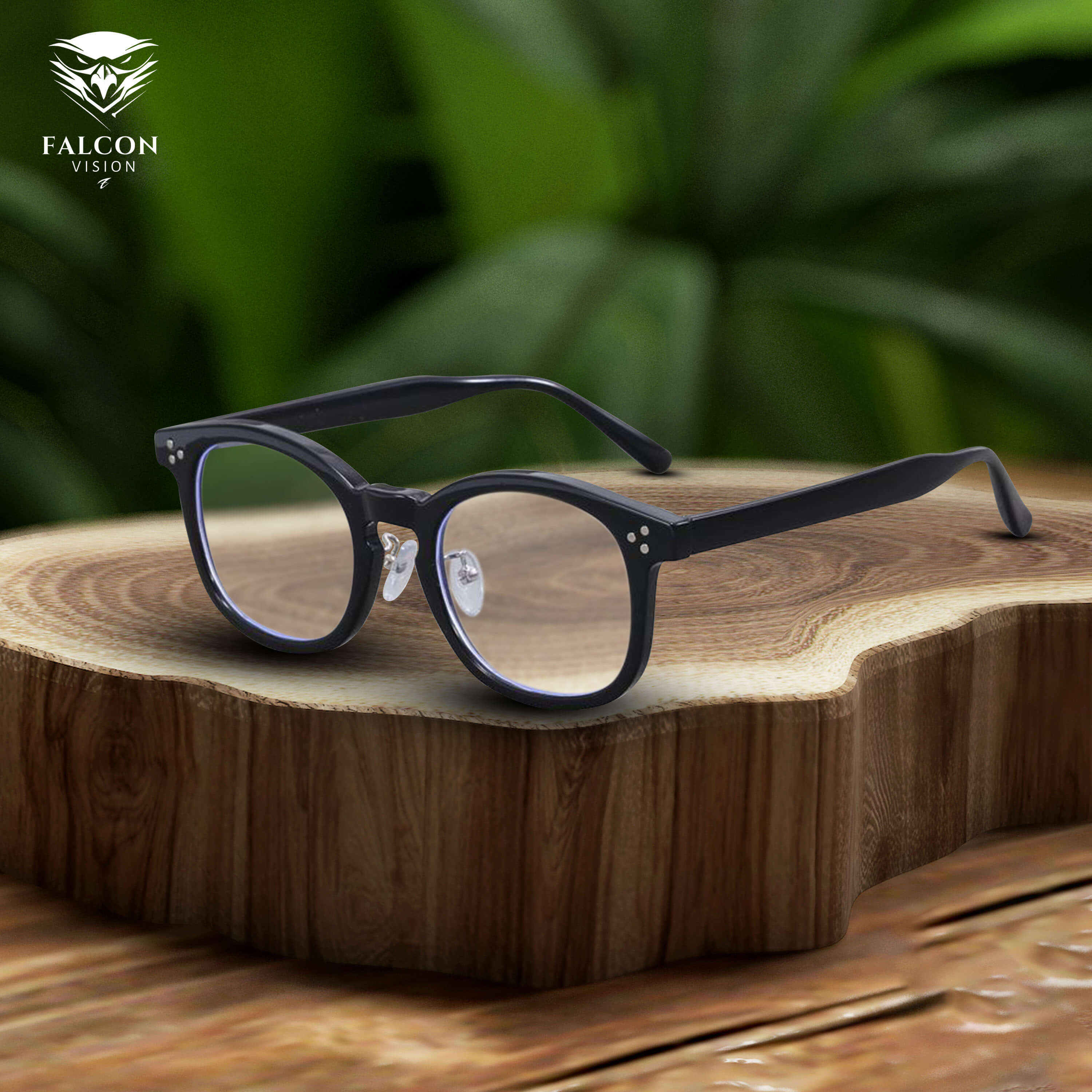 Falcon Vision Obsidian - Clear Lens