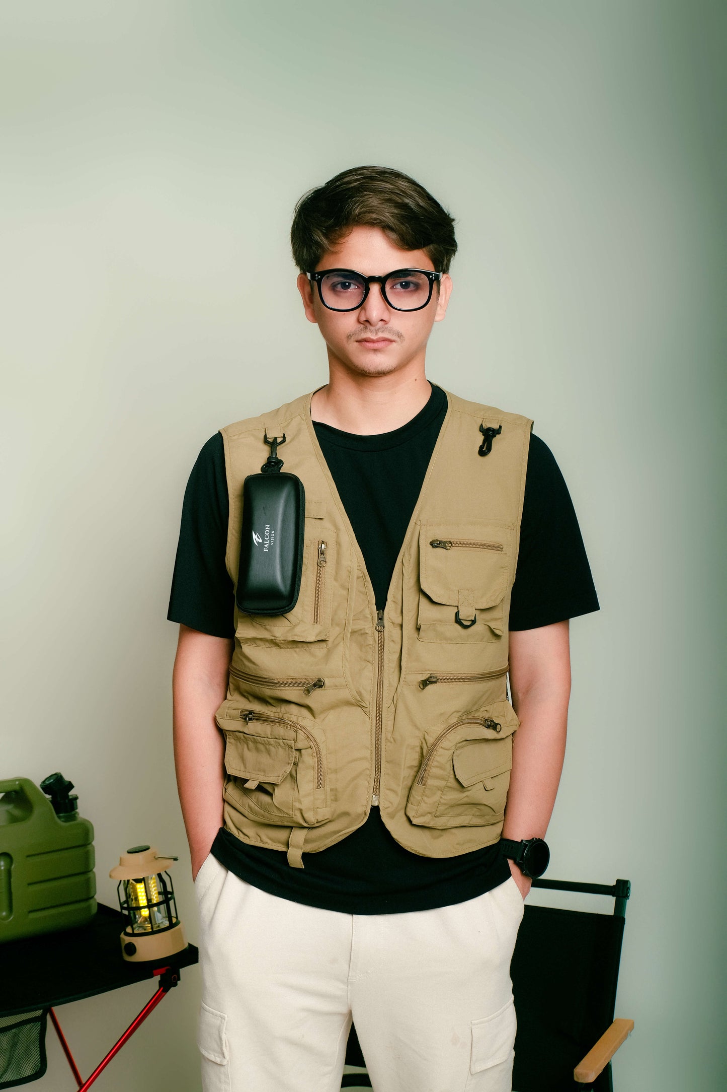 Falcon Vision Obsidian - Clear Lens