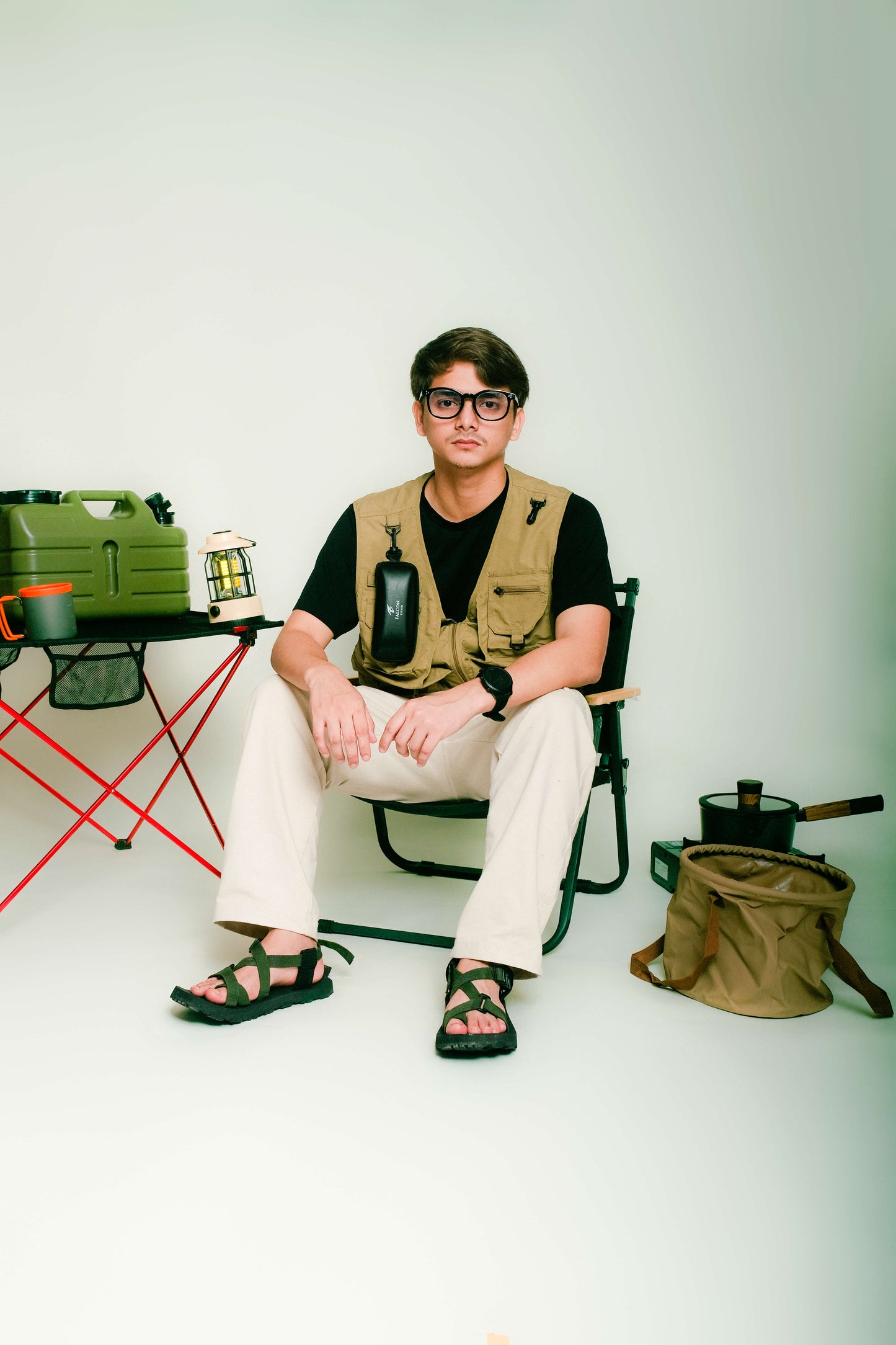 Falcon Vision Obsidian - Clear Lens