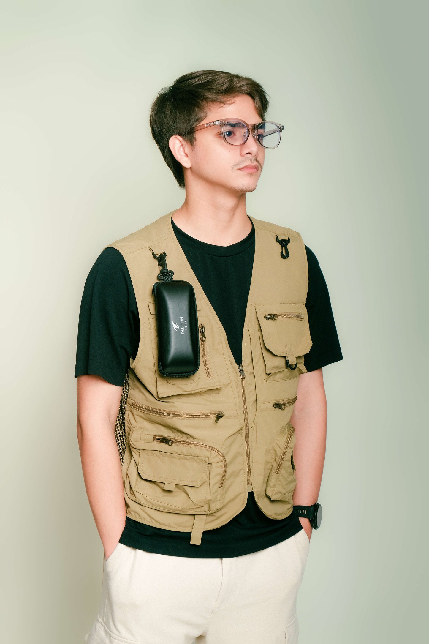 Falcon Vision Ash Cloud - Clear Lens