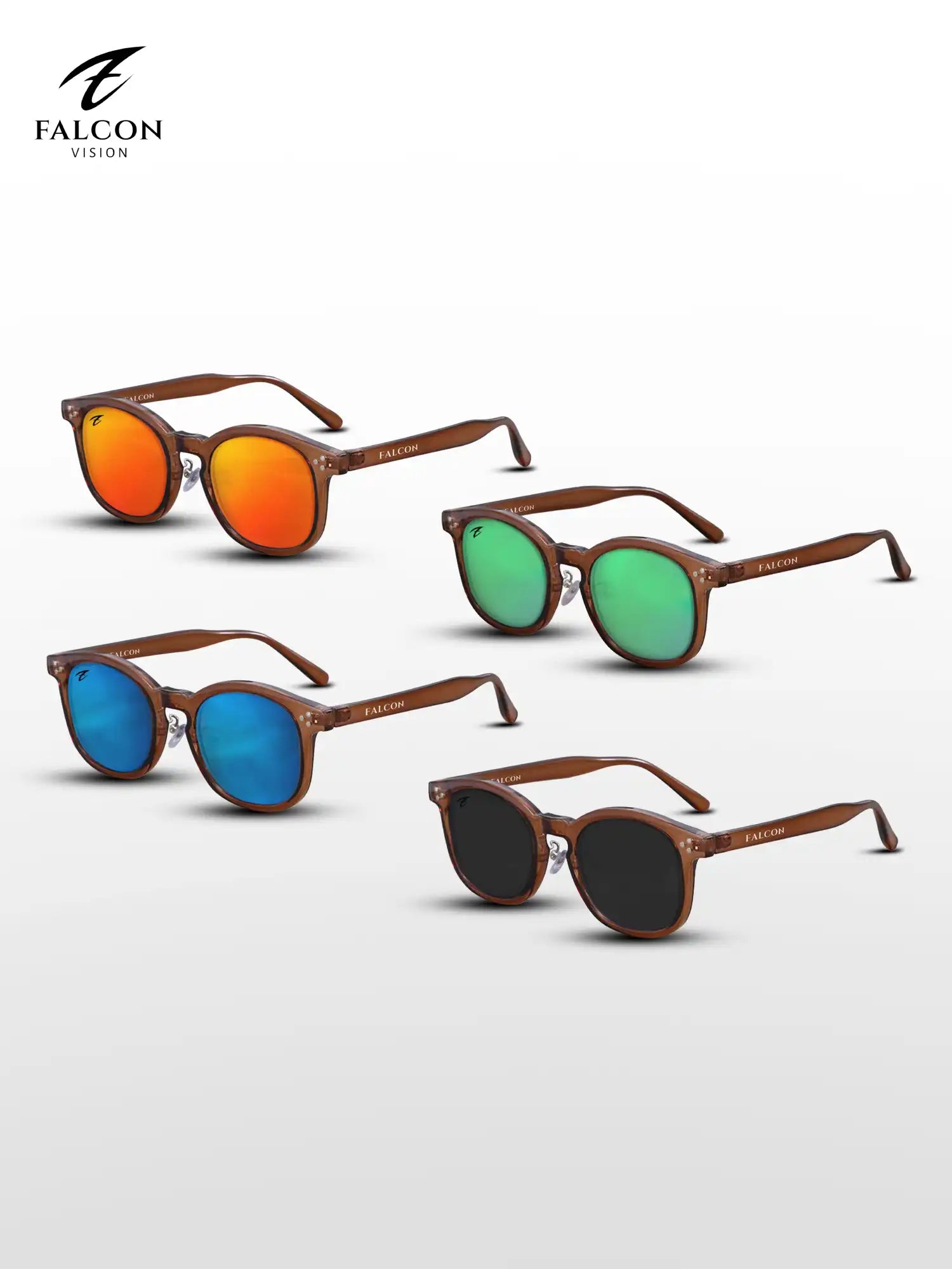 1 SET - FV-V1BR (4 Sunglasses )