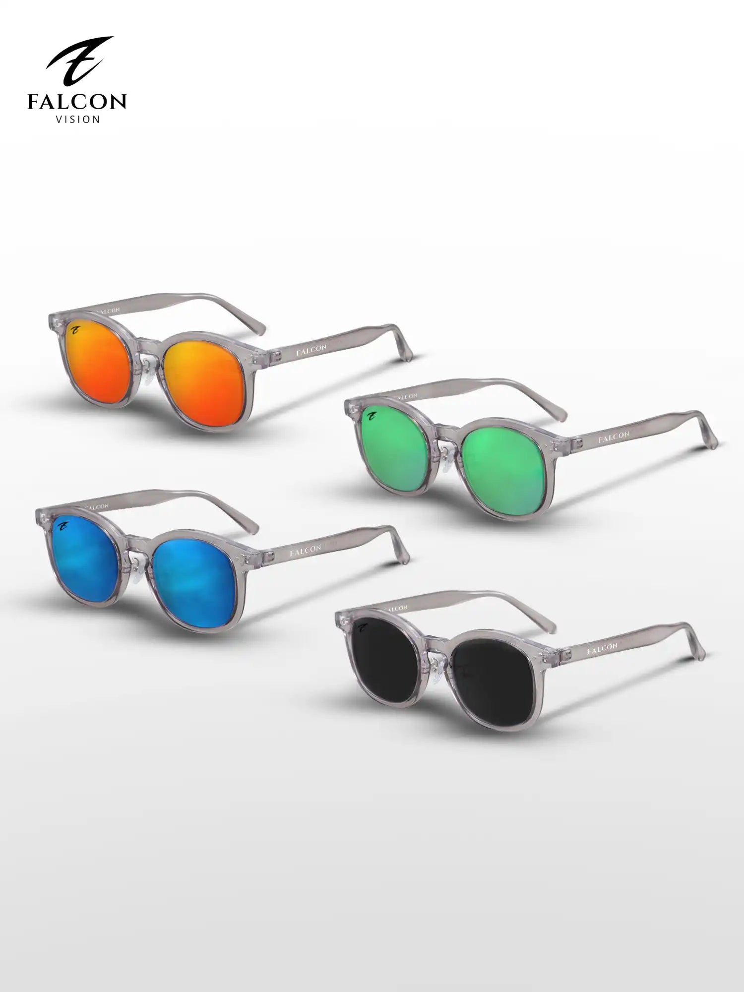 1 SET - FV-V1GR (4 Sunglasses )